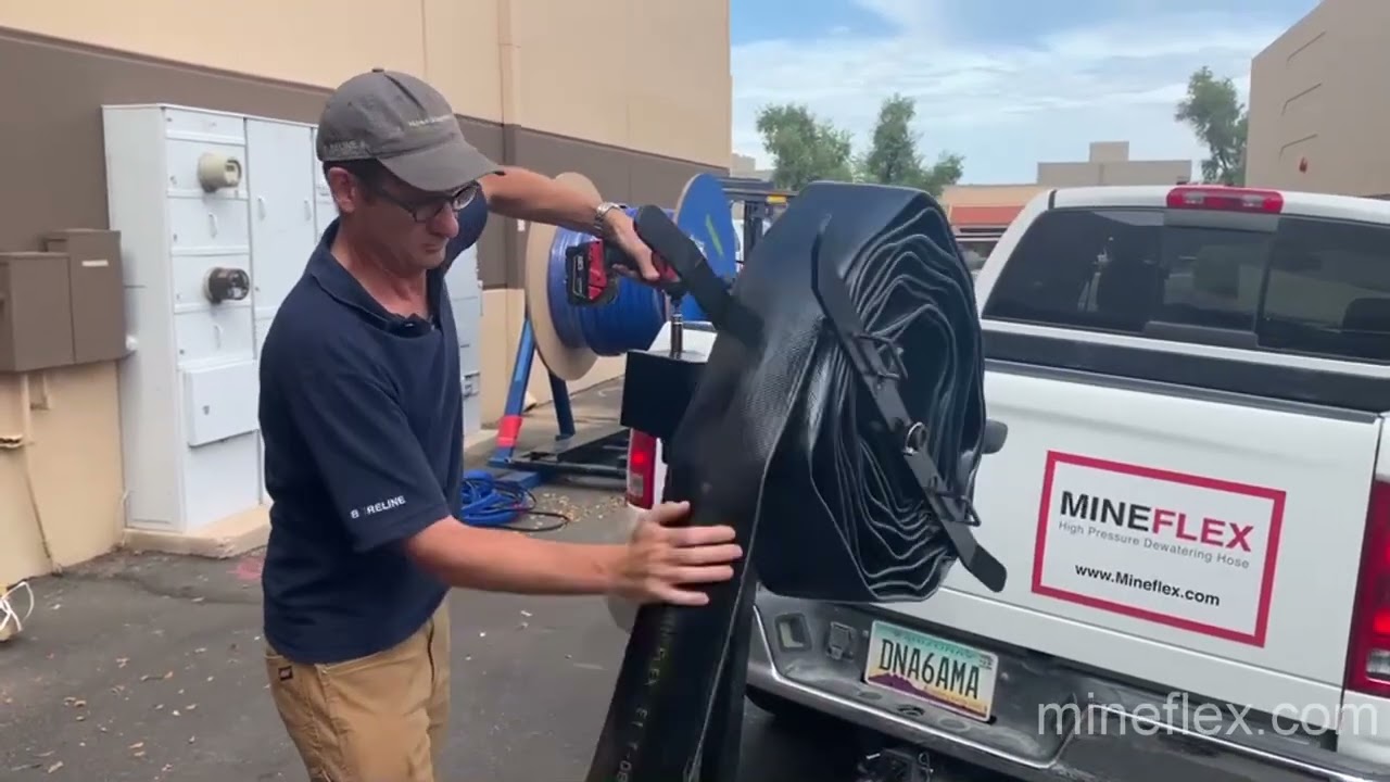 Mineflex High Pressure Hose Hand Crank