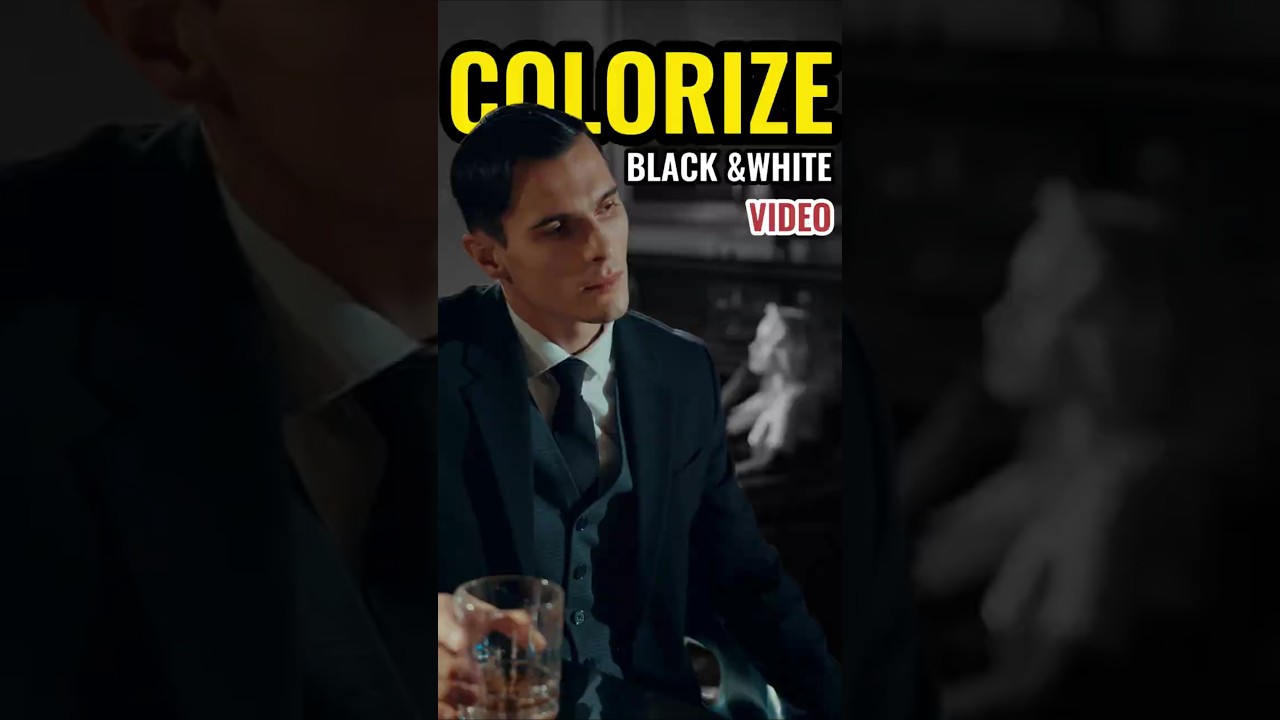 Colorize Black And White Videos By One Click
