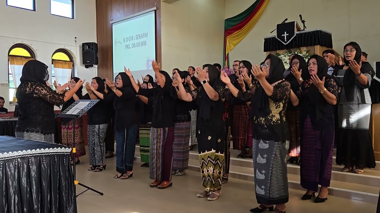 Koor Serafim HKBP Marihat Bahkora P.Siantar Jumat Agung 18/-2025. Tuhan Yesus Memberkati 🙏❤️