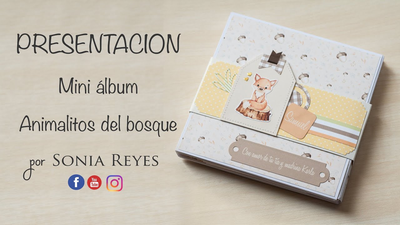 Mini álbum FOLIO, Animalitos del bosque a juego con Diario