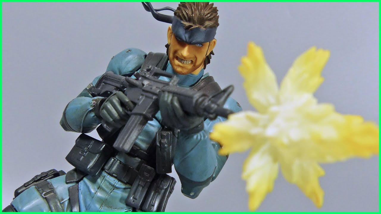 【ゆるレビュー】巳年なのでfigmaのソリッド・スネークを紹介す……誰だこのオッサン!?【figma 243 ソリッド・スネーク MGS2 ver.】