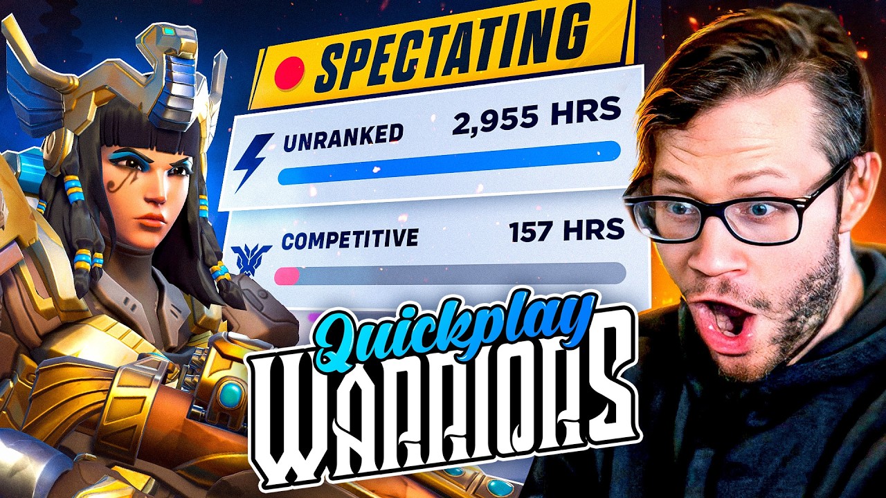 Trying To Guess The Rank Of Overwatch Quickplay Warriors #7