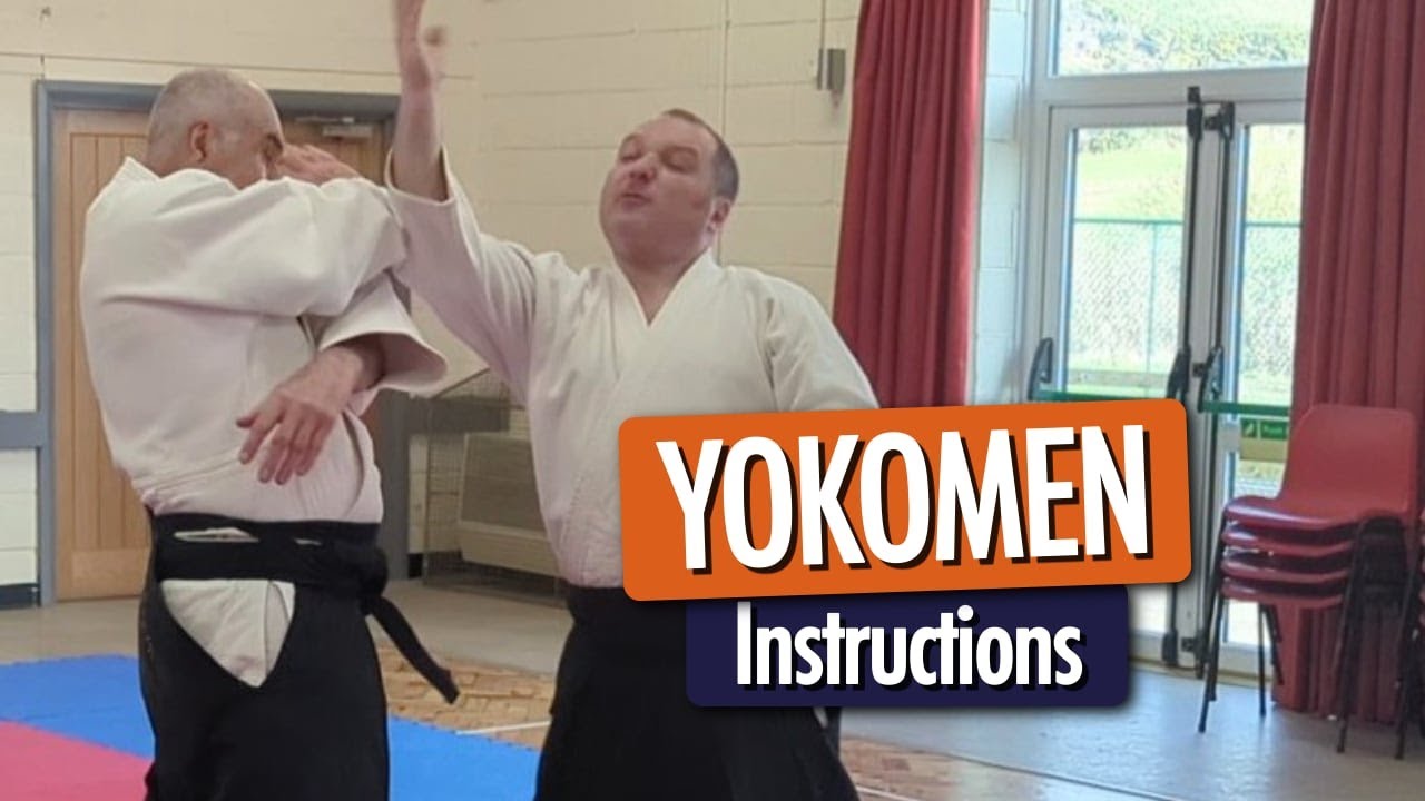YOKOMEN - Saito Sensei instructions (Aikido Iwama)
