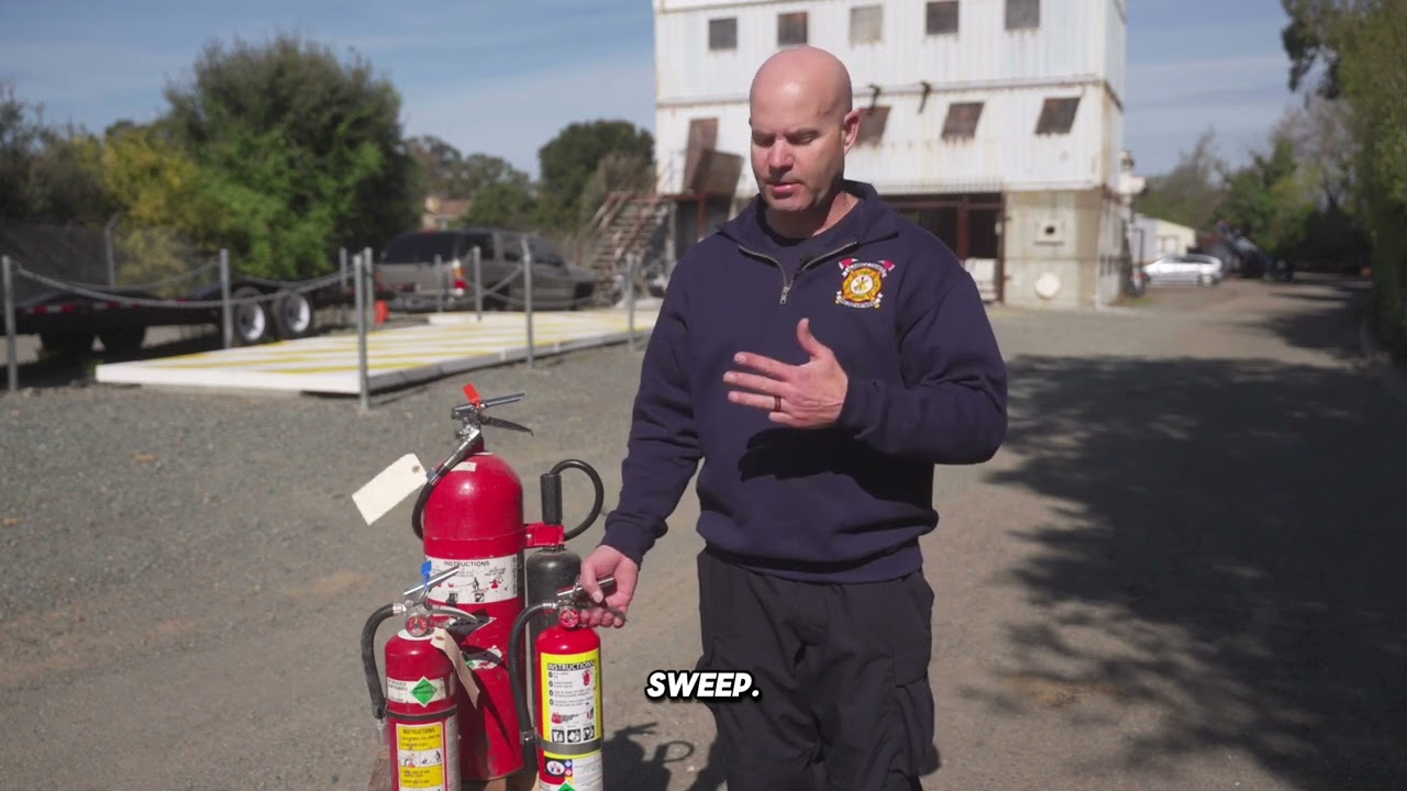 Learn How to Safely Use a Fire Extinguisher In Two Minutes