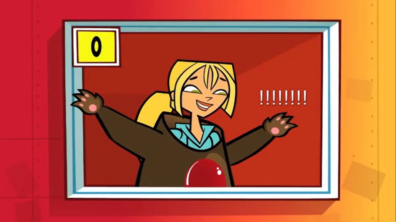 Skatoony but only when Bridgette Total Drama is on screen.