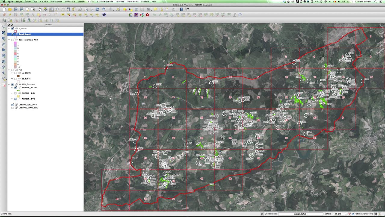 QGis générer un Atlas d'impression