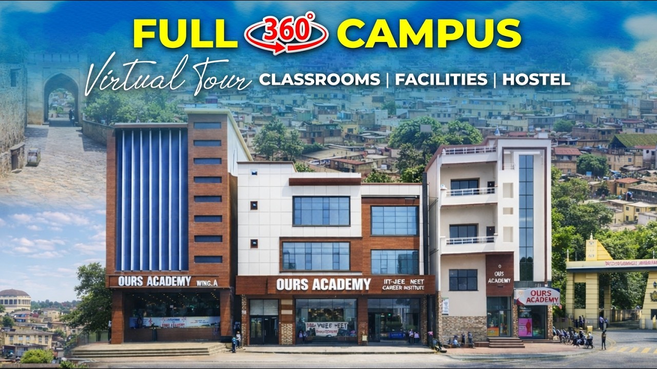 Inside OURS Academy Hisar | Full 360&deg; Campus, Classes & Hostel Tour #oursacademy #360