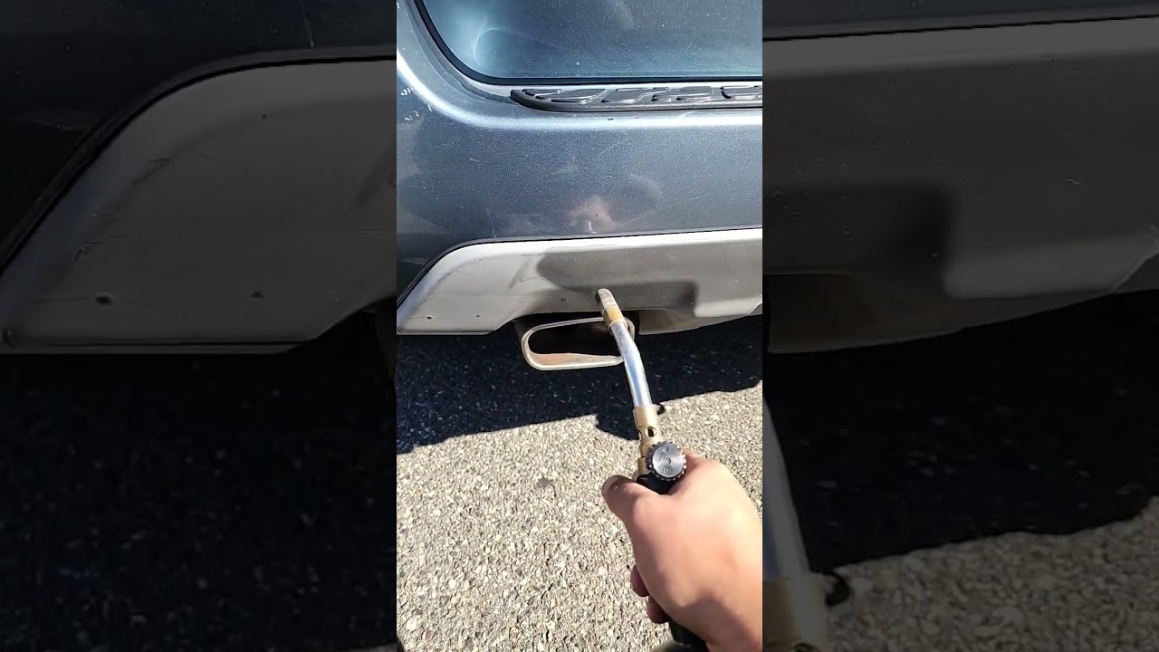 faded plastic repair with torch