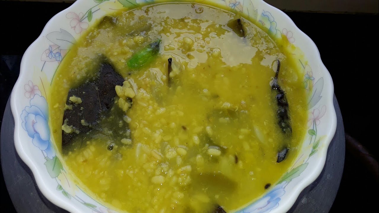 Lau sim diye beuli dal recipe।kolai dal.