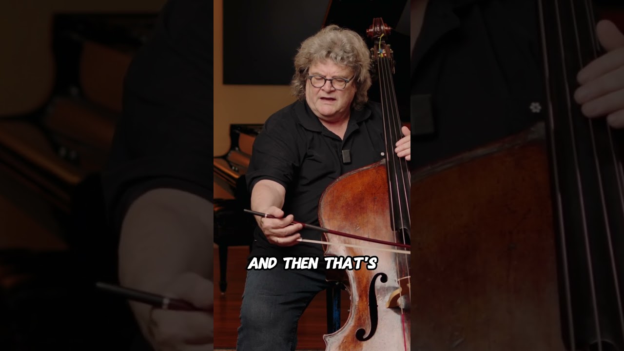 Unlock Your German Bow Grip 🎻 #doublebass #shorts
