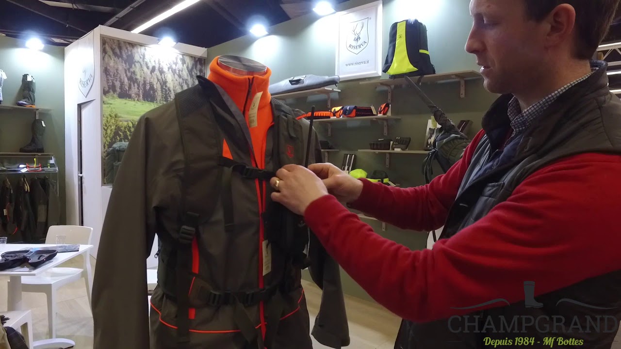 Gilet Riserva R1835 pour la chasse à la bécasse - Champgrand TV