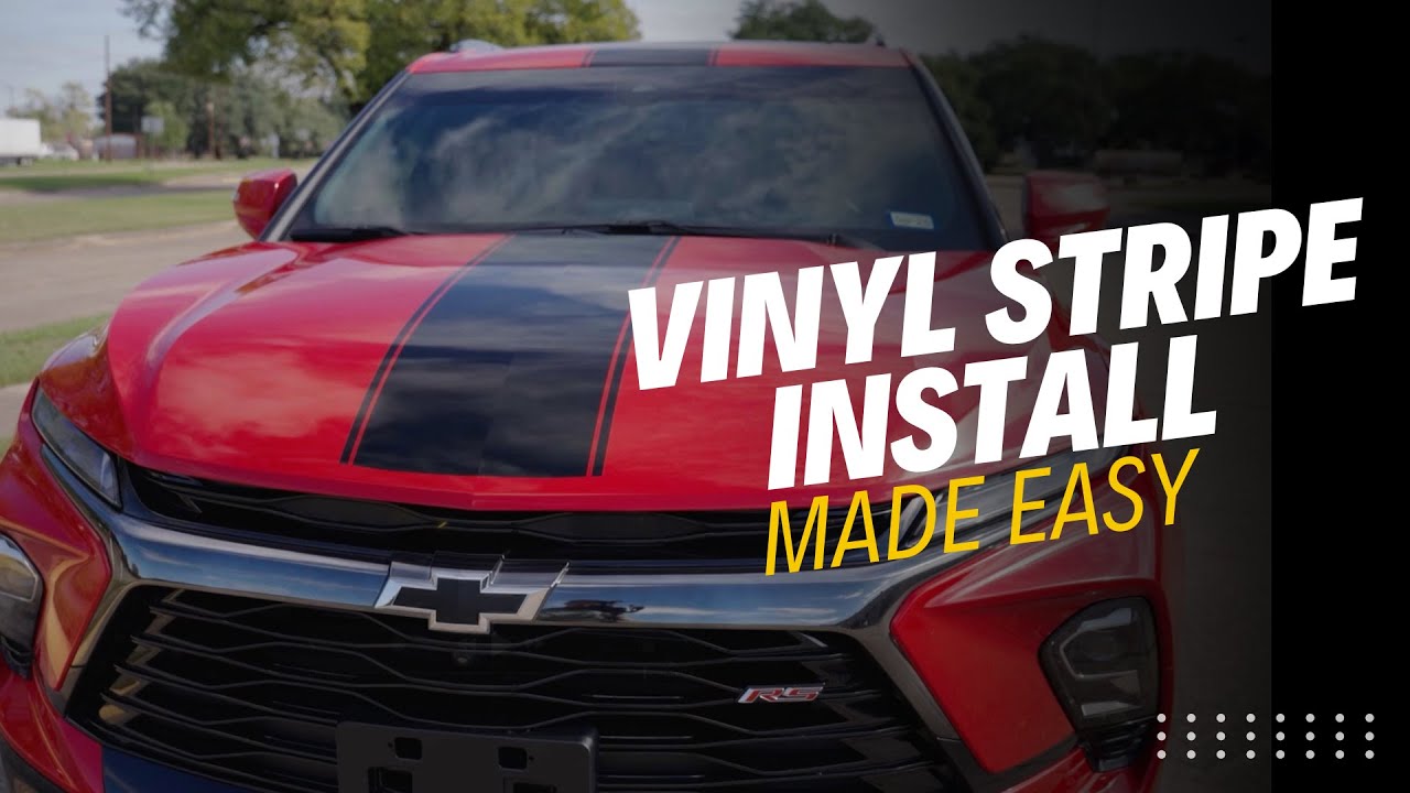 How to Install Luxe Vinyl Stripes on a Chevy Blazer | Full DIY Tutorial