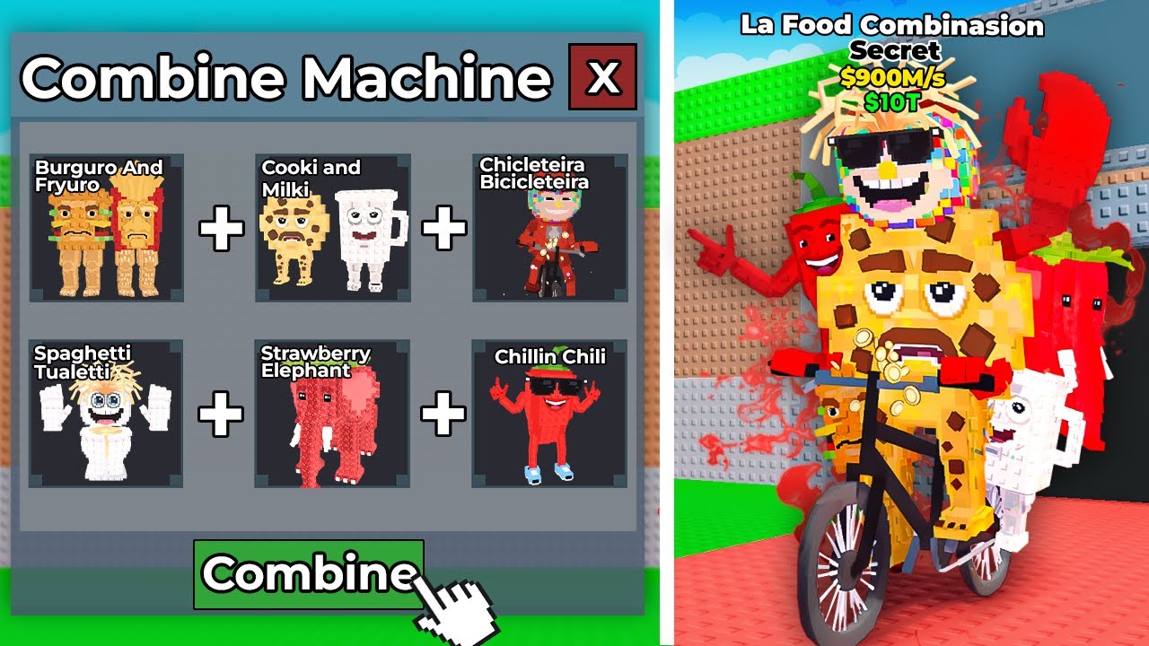 Steal a Brainrot, But You Can COMBINE ANYTHING!