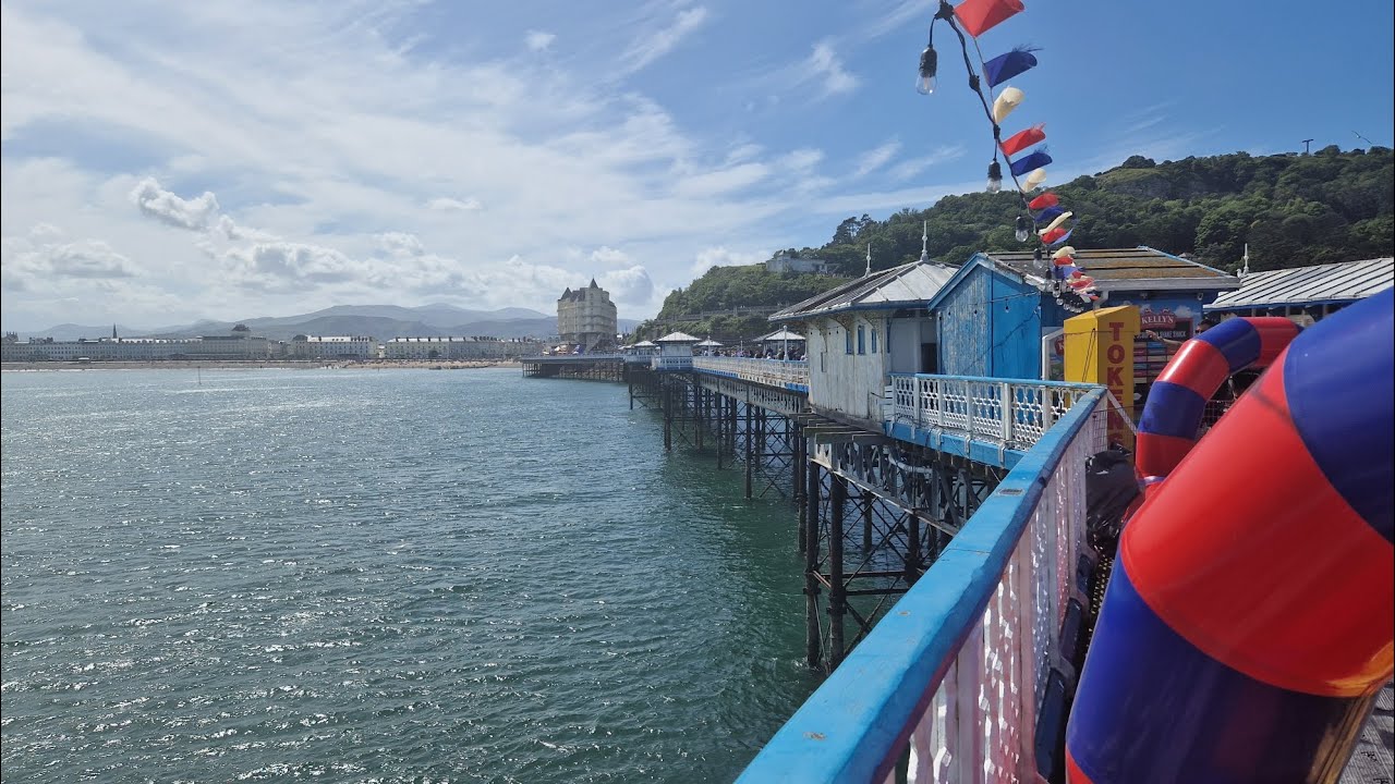 Llandudno Pier 3rd August 2024 #travel #entertainment