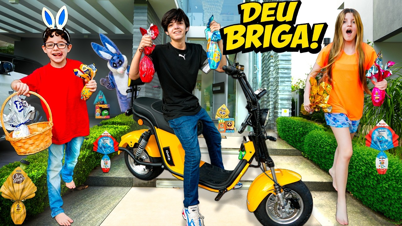 CA&Ccedil;A AOS OVOS DE P&Aacute;SCOA NA MANS&Atilde;O! QUEM ACHOU MAIS?!