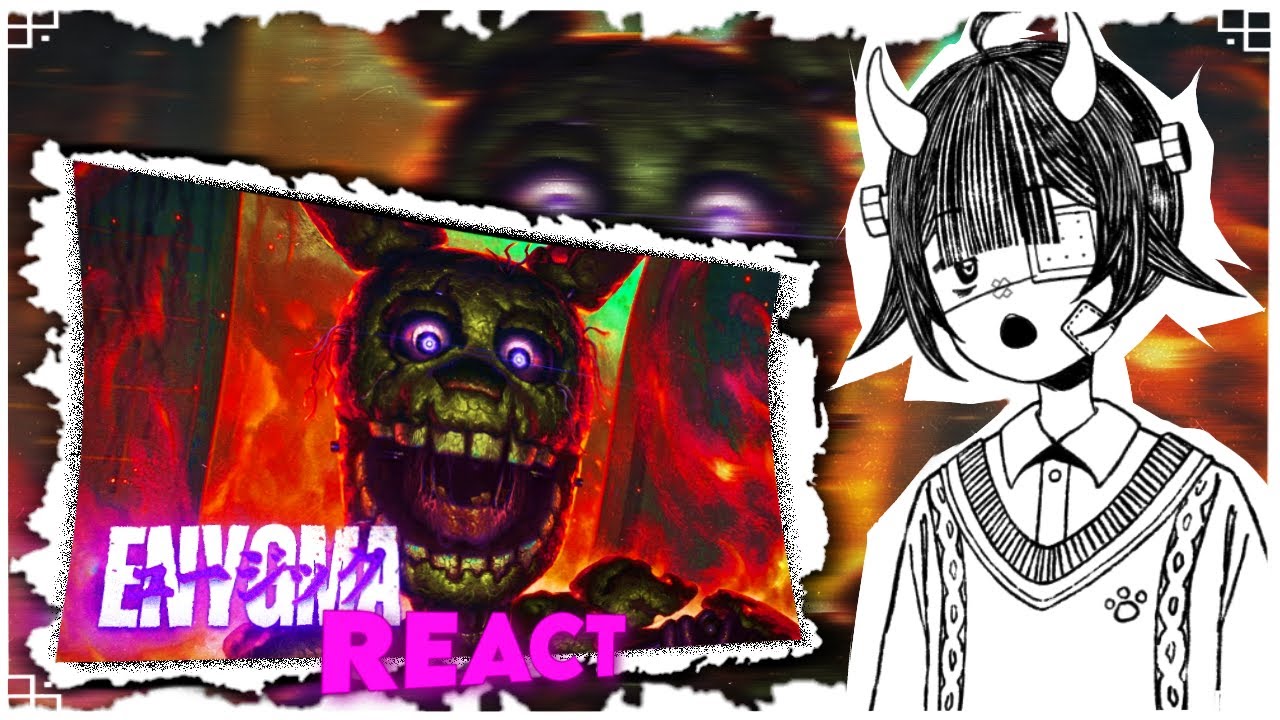 【SHHH!】Sua Agonia | Springtrap/William Afton (Five Nights at Freddy's) | Enygma | Atreusz React