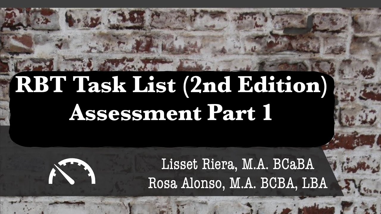 RBT Assessment Part 1