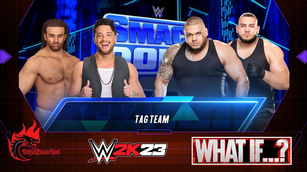 WWE #smackdown 16.02.24 - Javier Bernal & Beau Morris  VS Akam & Rezar