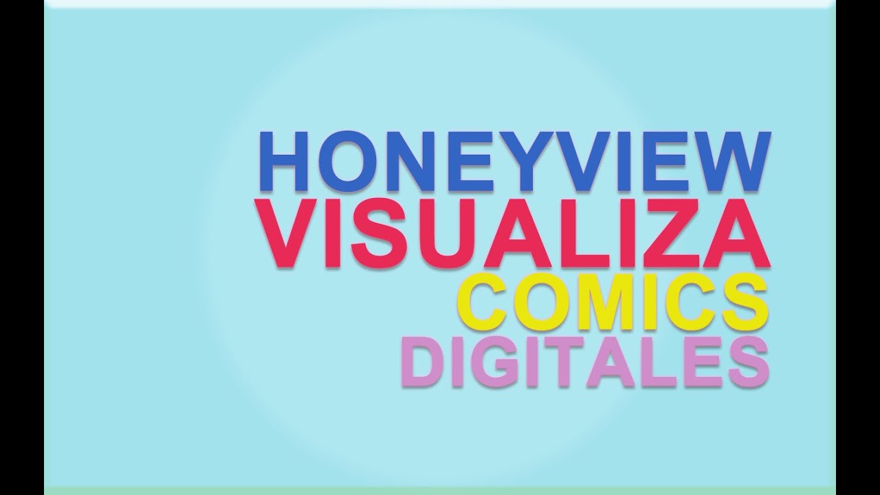 Honeyview: Visualiza comics digitales