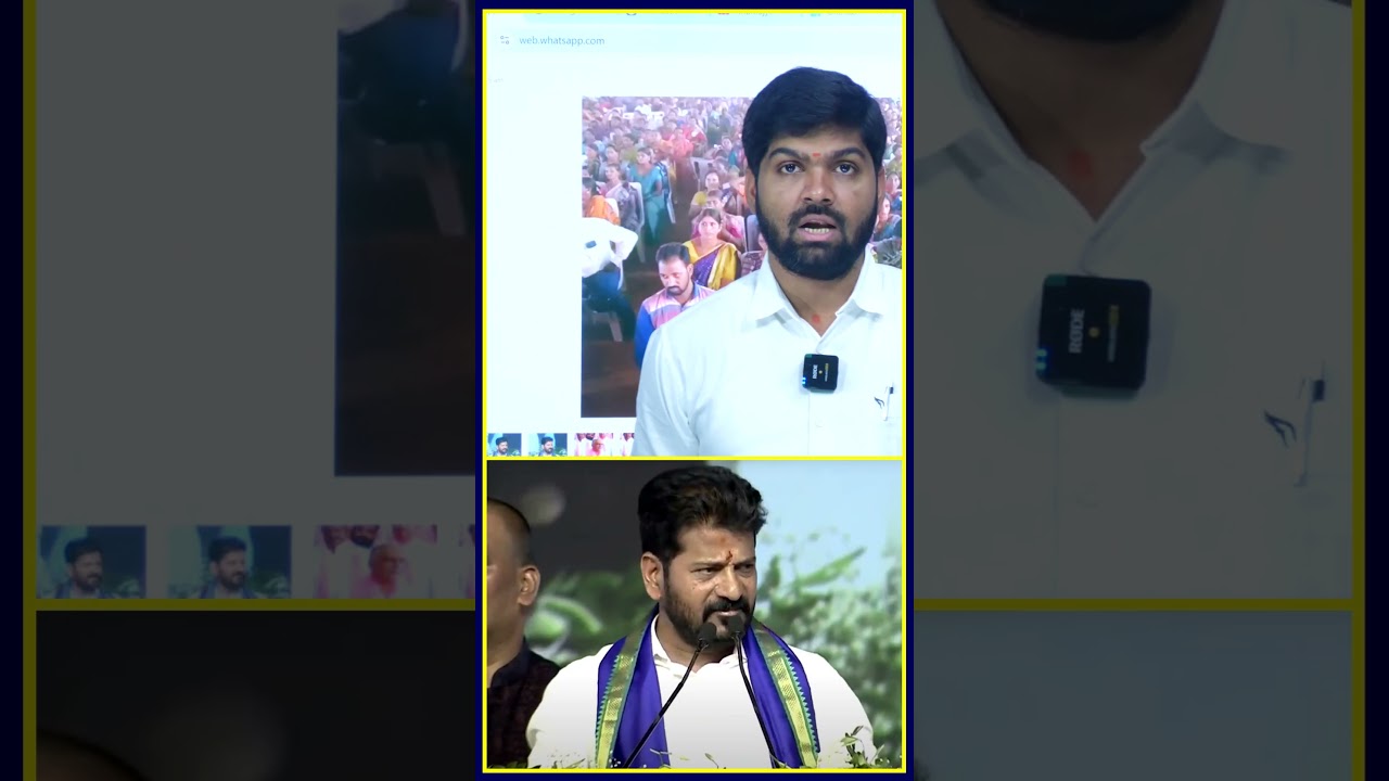 journalist shankar mass counter to cm revanth reddy