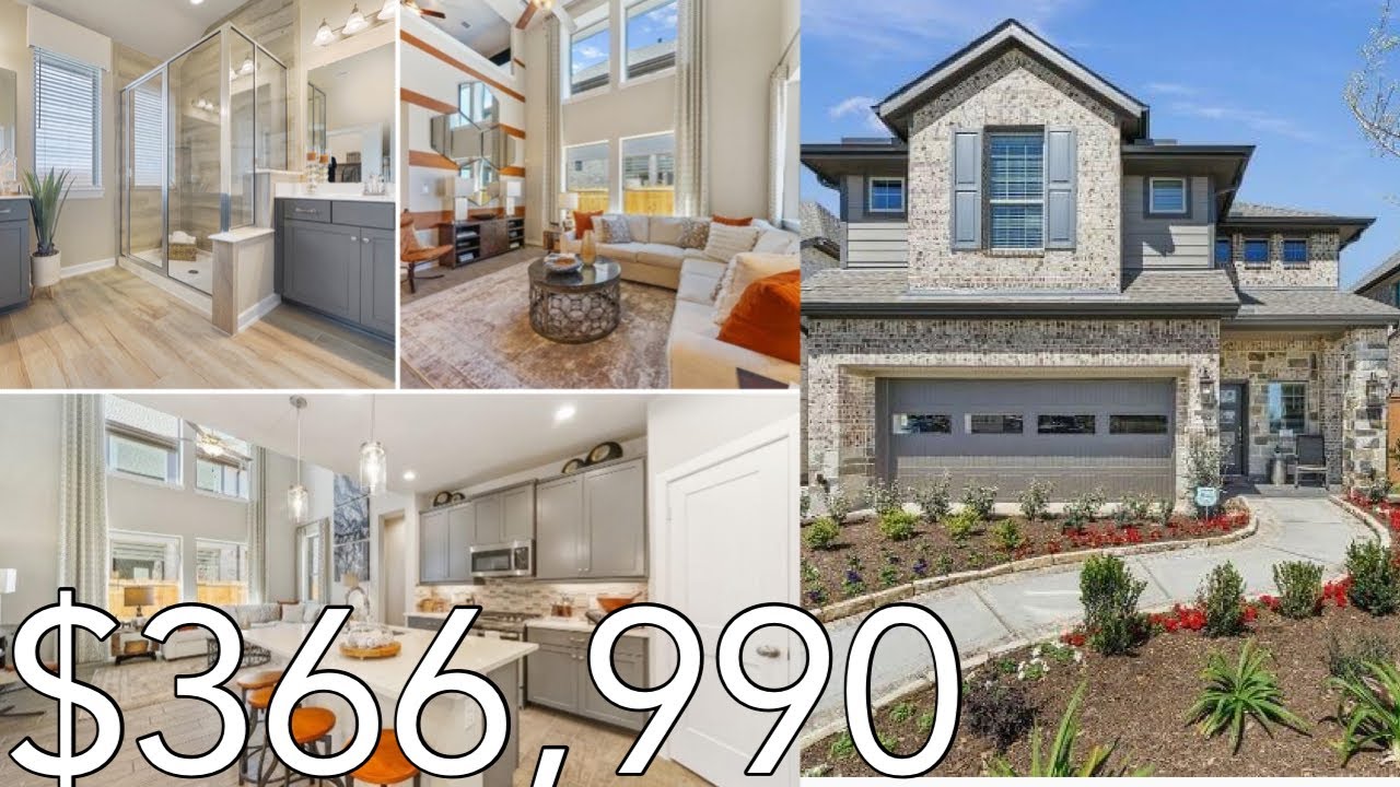 NEW HOUSE TOUR // CHESMAR HOMES IN KATY TEXAS // NEW BUILD