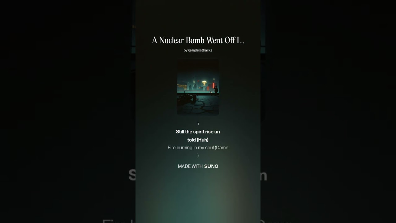 A Nuclear Bomb Went Off In My Soul 9 #hiphop #music #newmusic #aighosttracks