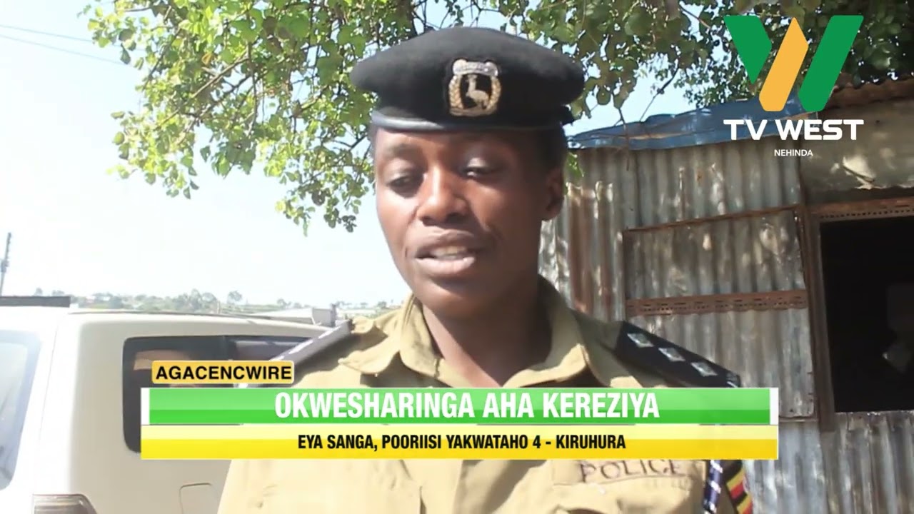AGACENCWIRE: Okwesharinga ahakereziya ya Sanga, pooriisi yaakwataho bana.