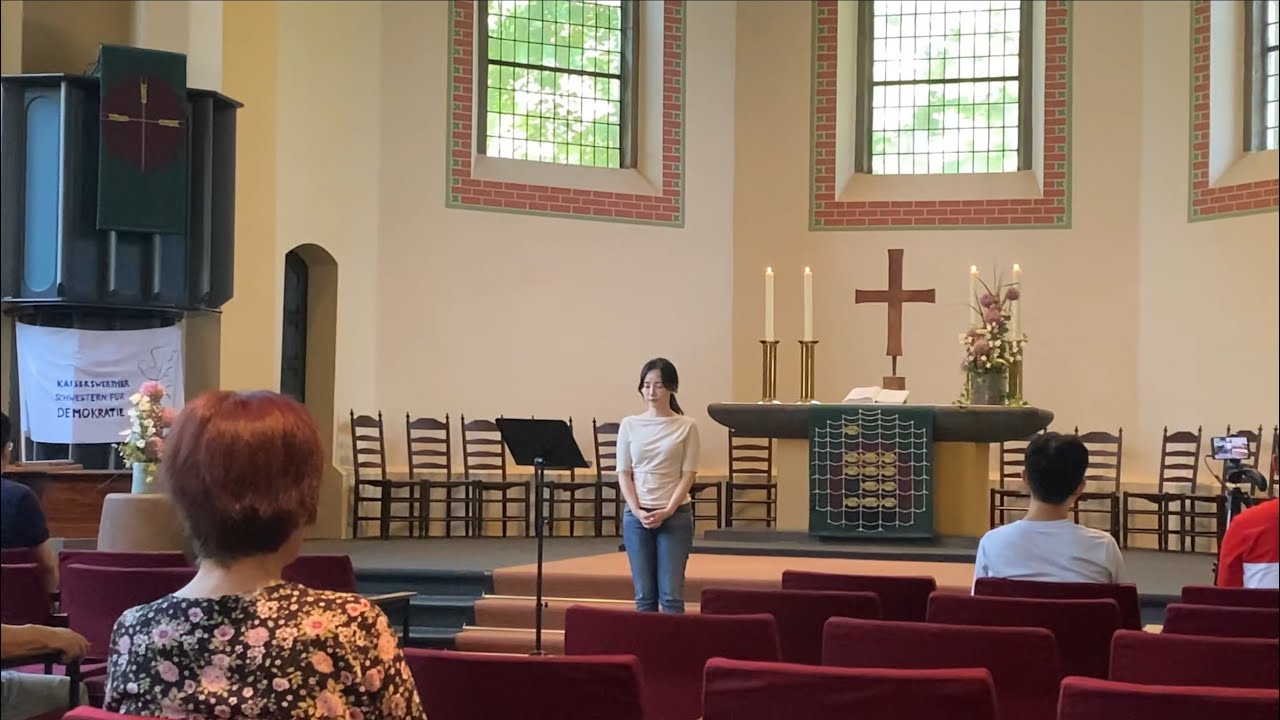 아 하나님의 은혜로 (강샤론 곡) _ Sop.전소현