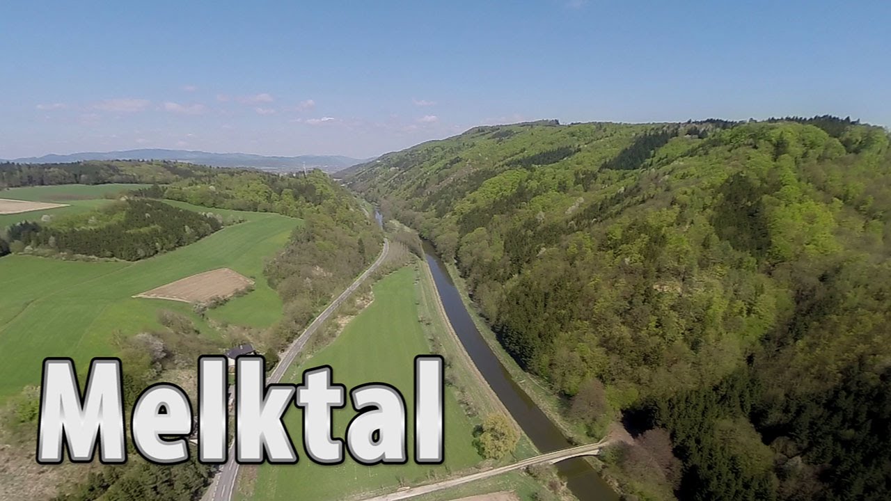Melktal-Diemling-Sandgasse-Hiesberg-Ruine Zelking-Wei&szlig;er Stein-Melk Luftbild-Aufnahmen &Ouml;sterreich