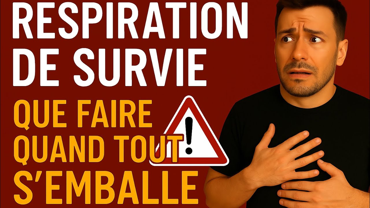 Respiration de survie : que faire quand tout s’emballe