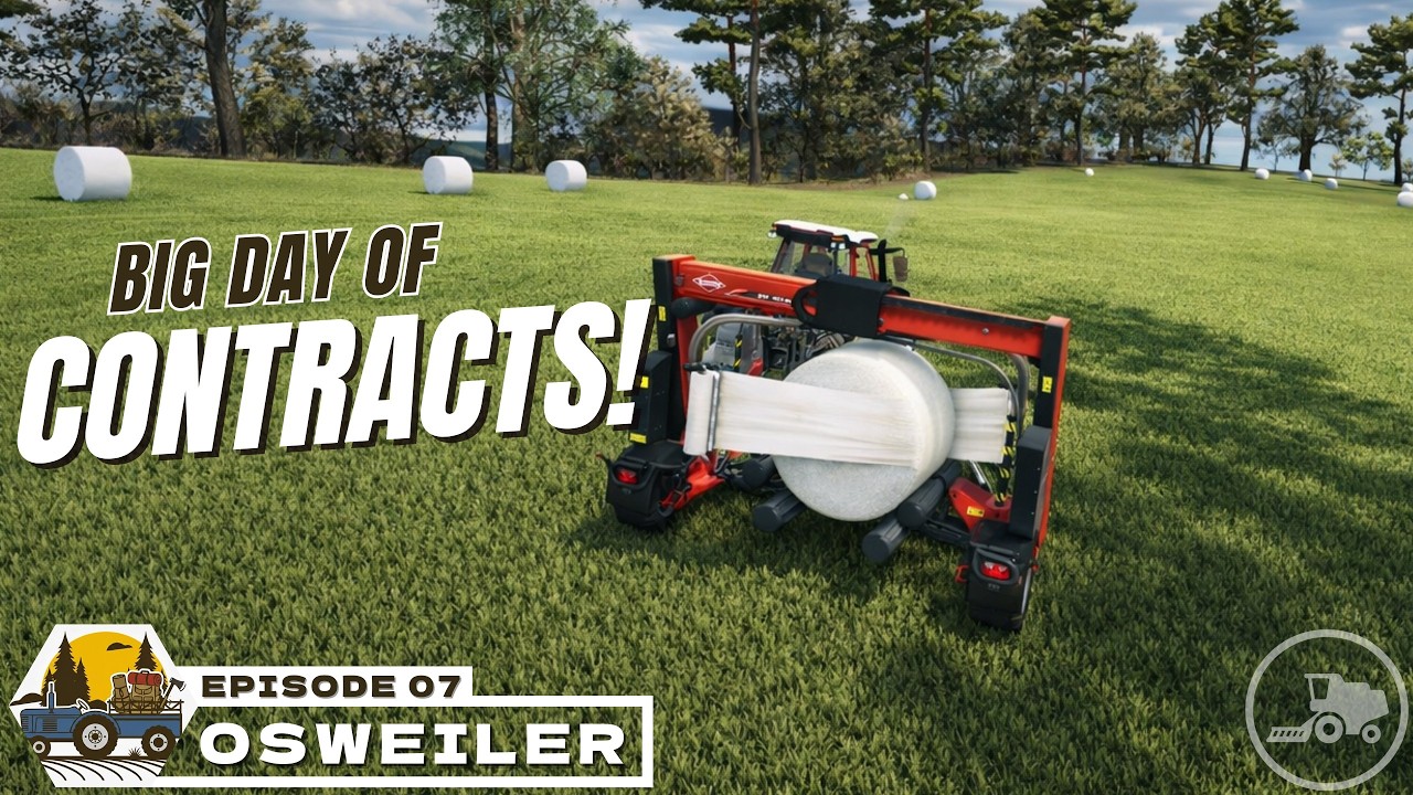 Nearly doubled our money! | Vanilla Survival Challenge on Osweiler - Farming Simulator 25