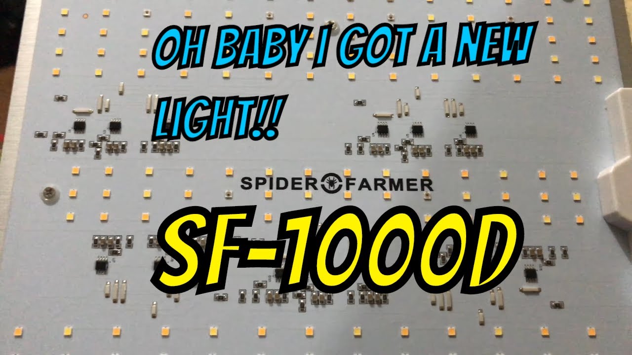 SF-1000D Unboxing ! New Veg light.. Excited about this one!