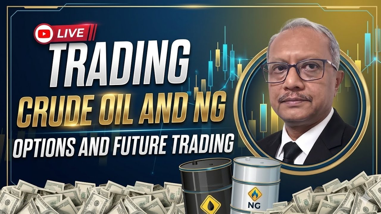 Crude Oil  & N G Live trading   🔴 | Today Market Analysis | Support & Resistance | Live Updates