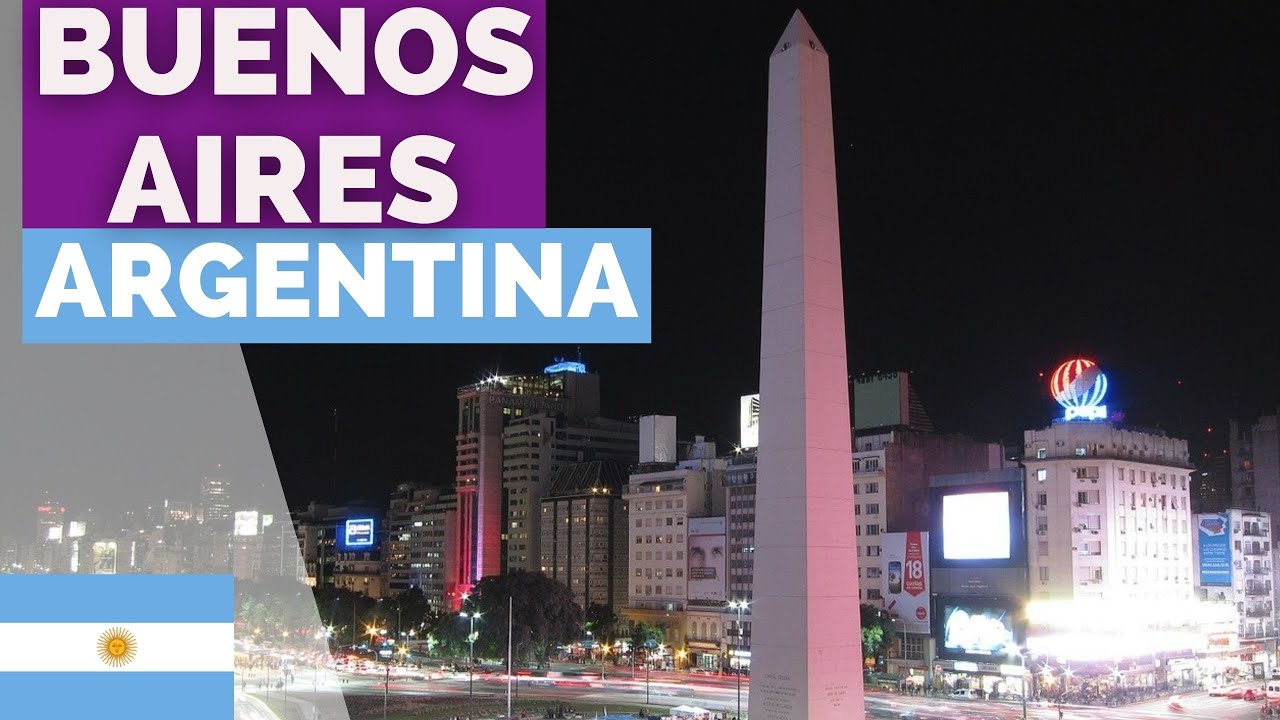 Buenos Aires, Argentina / Relaxing City Tour / Relaxing Music / Tango