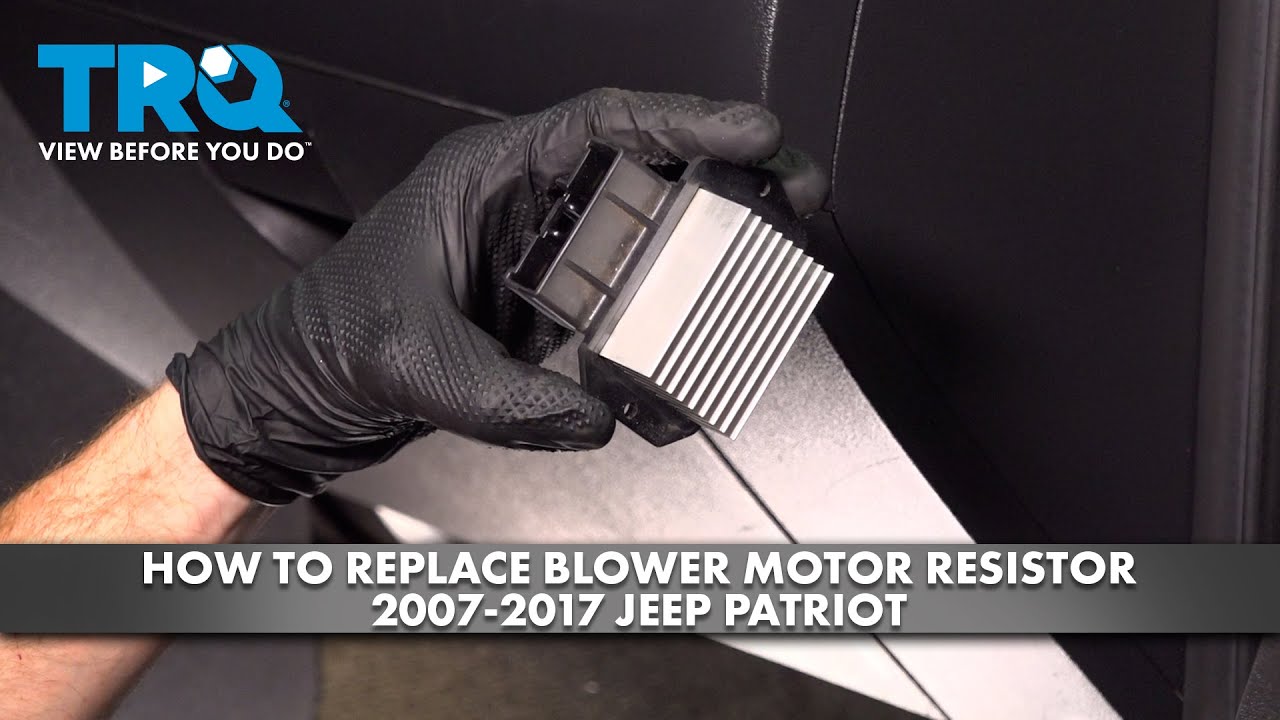 How to Replace Blower Motor Resistor 2007-2017 Jeep Patriot
