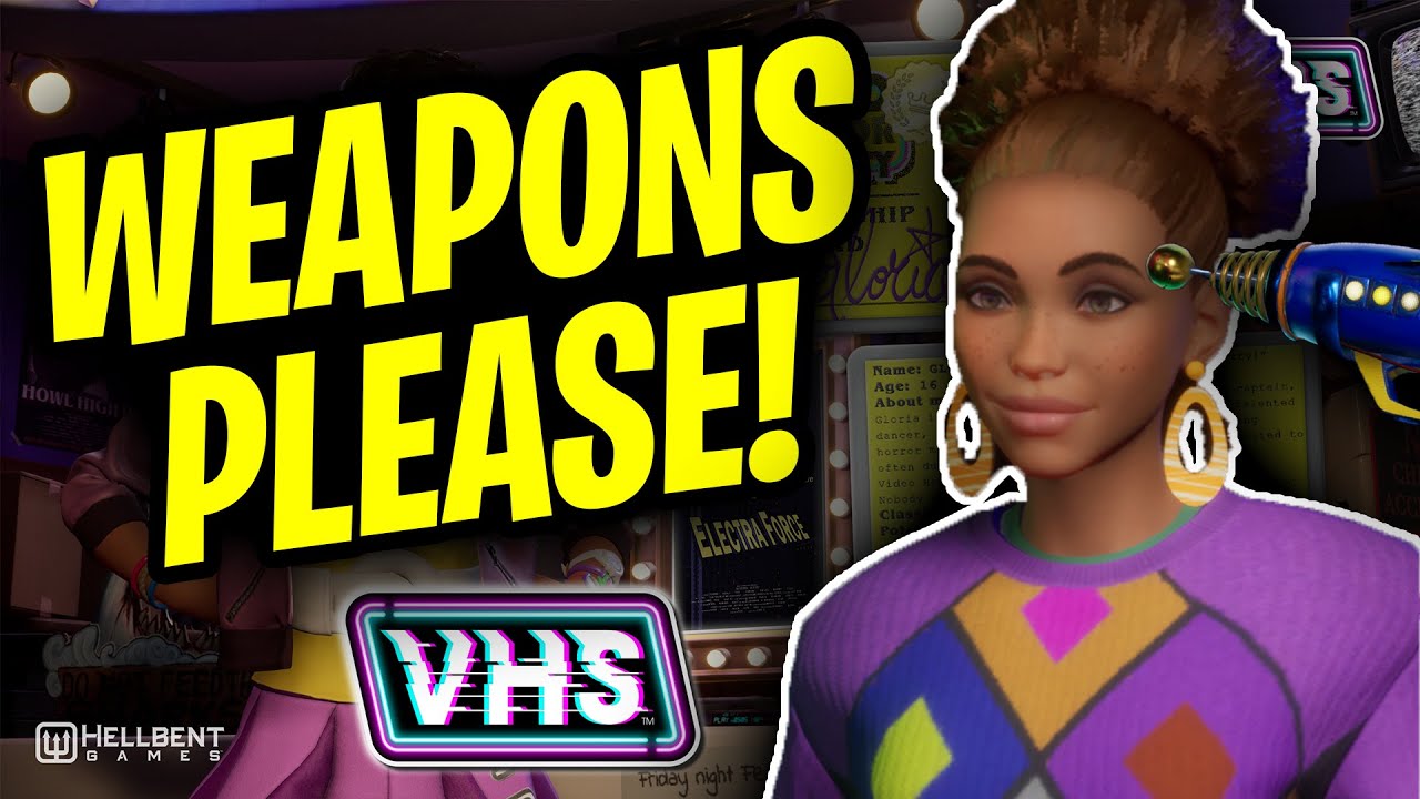 NOBODY MADE WEAPONS!!! 💢😡 ft. The Movy Special | VHS TEEN Gameplay | VHS Game | VHS Closed Beta