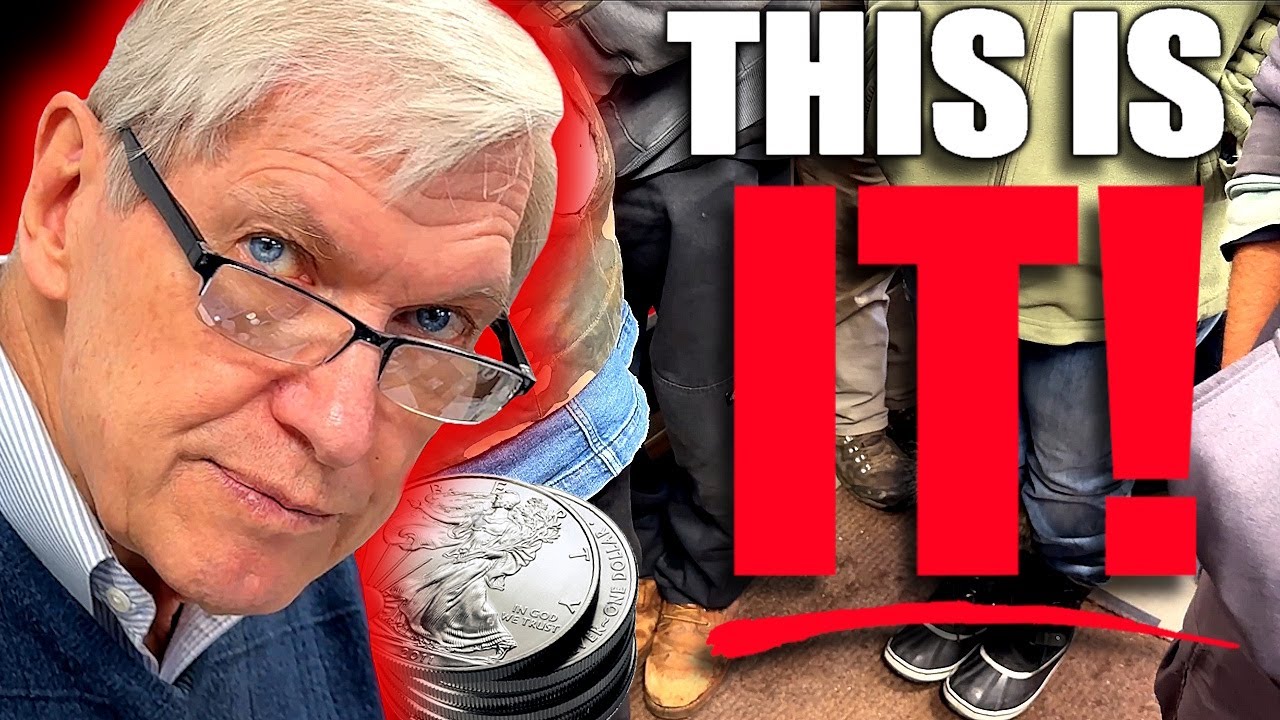 SILVER BUYERS MOB DEALER AS THE MANIA ERUPTS WITH RECORD LINES!  One Stacker DRIVES From California!
