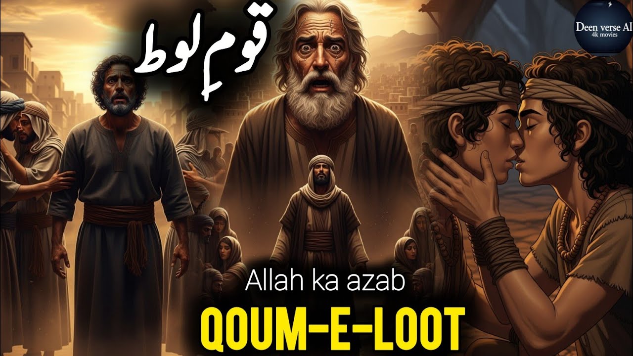 Qaum e Loot ka azabᴴᴰ | Hazrat loot ka waqia | Story of prophet Lut | pillar of Salt | Amber Voice |