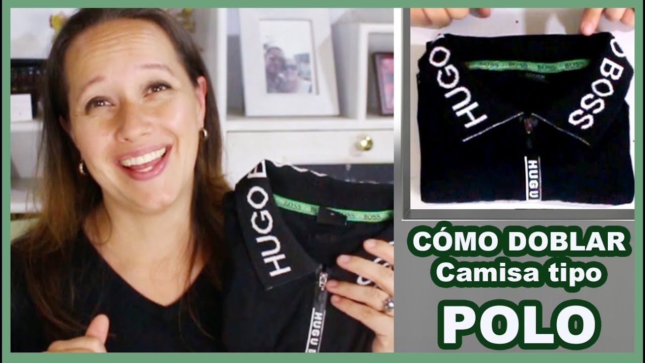 👕 CAMISAS tipo POLO, 4 FORMAS para DOBLARLAS!! | Lecotiú