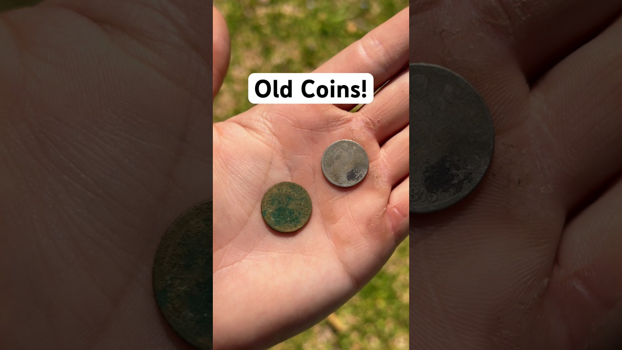 J'ai d&eacute;couvert des pi&egrave;ces de monnaie enterr&eacute;es dans une vieille maison !
