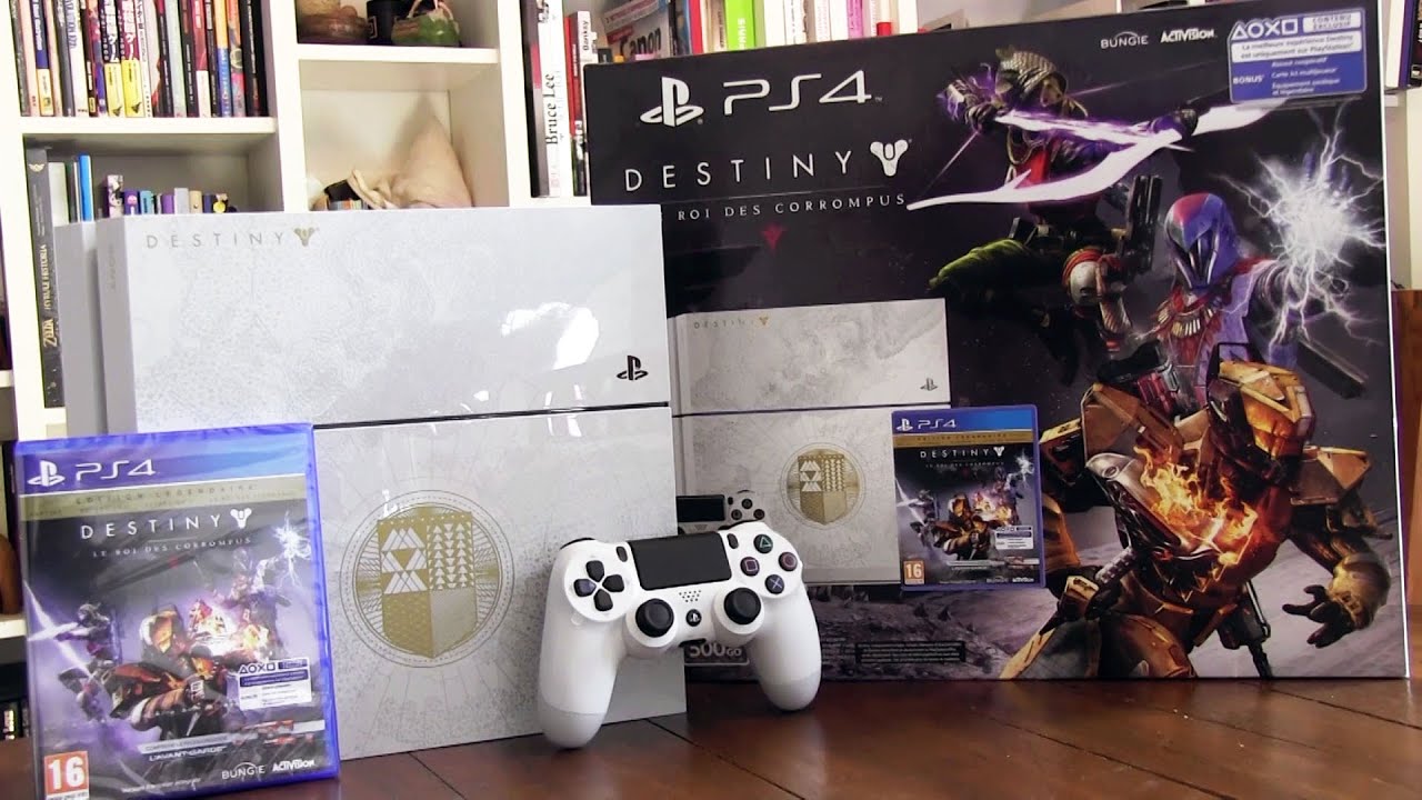 On vous fait découvrir la Console PS4 Destiny [Vidéo Unboxing]