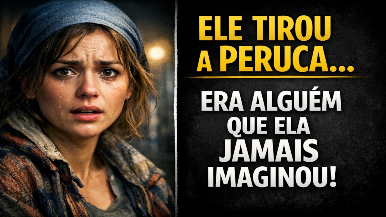 Grávida e faxineira, ela deu R$10 a um mendigo aleijado. Quando ele tirou a peruca, a ex-órfã conge