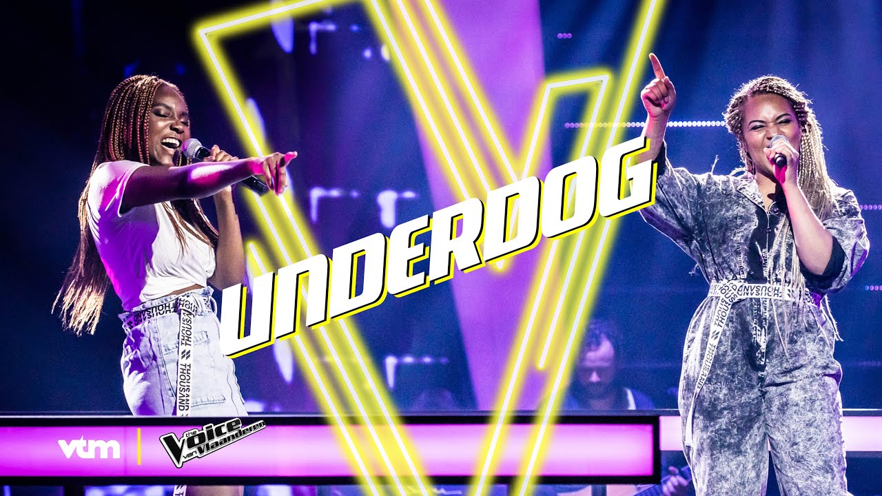 Grace vs. Amy - 'Underdog' | The Battles | The Voice van Vlaanderen | VTM
