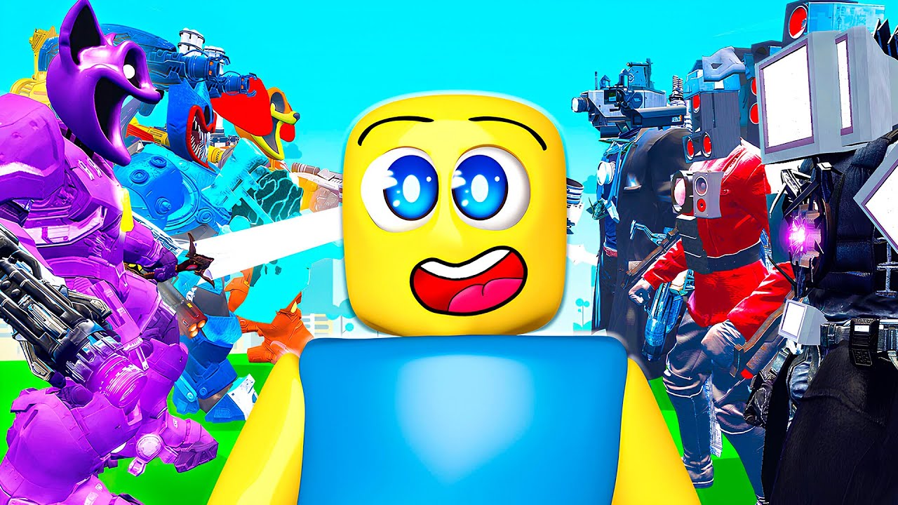 POPPY PLAYTIME TITANS vs SKIBIDI TOILET TITANS