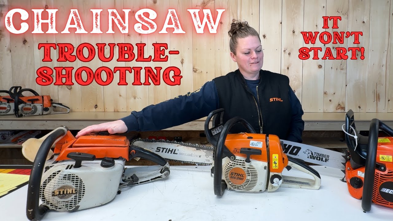 Stihl MS260 026 Chainsaw:    Will Not Start  --   Quick Troubleshooting Guide