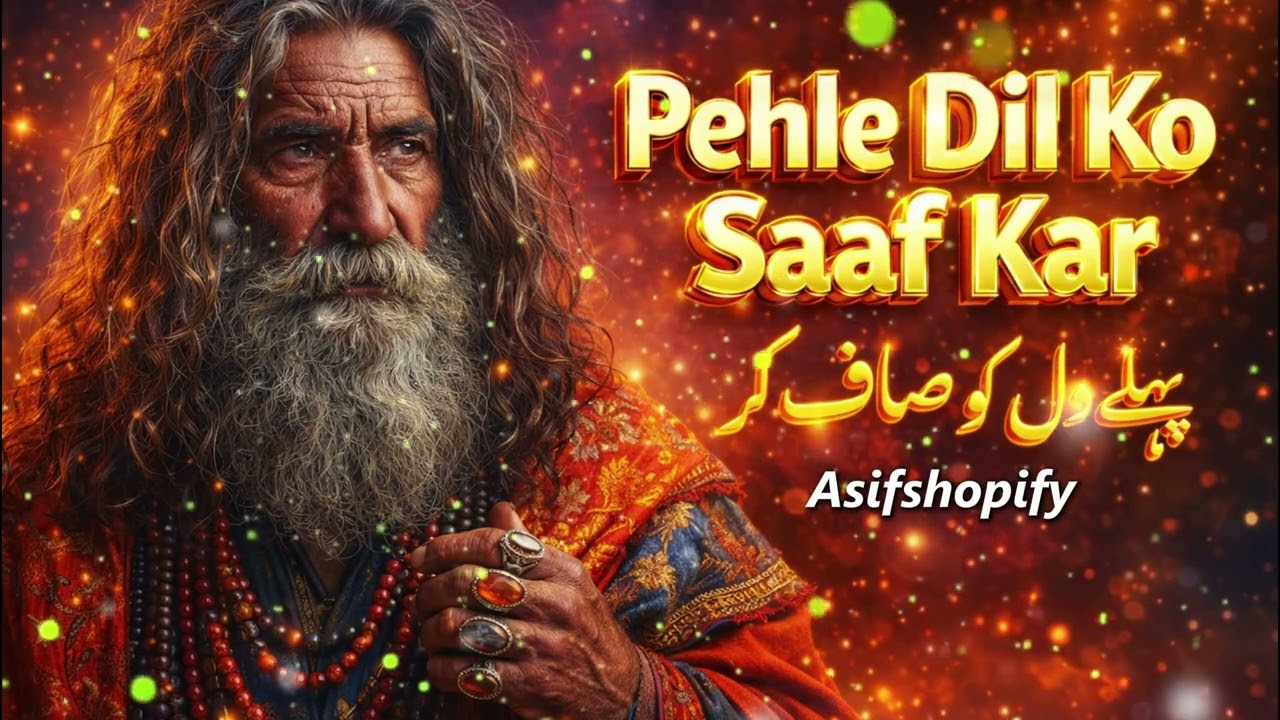 Pehle Dil Ko Saaf Kar(پہلے دل کو صاف کر)💔|A Reality Check for Your Soul |New Sufi Kalam Asif 2026