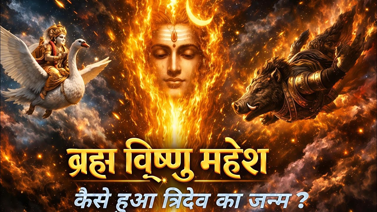 शिवपुराण का सबसे बड़ा रहस्य: कैसे हुआ त्रिदेवों का जन्म? 🔱🔥