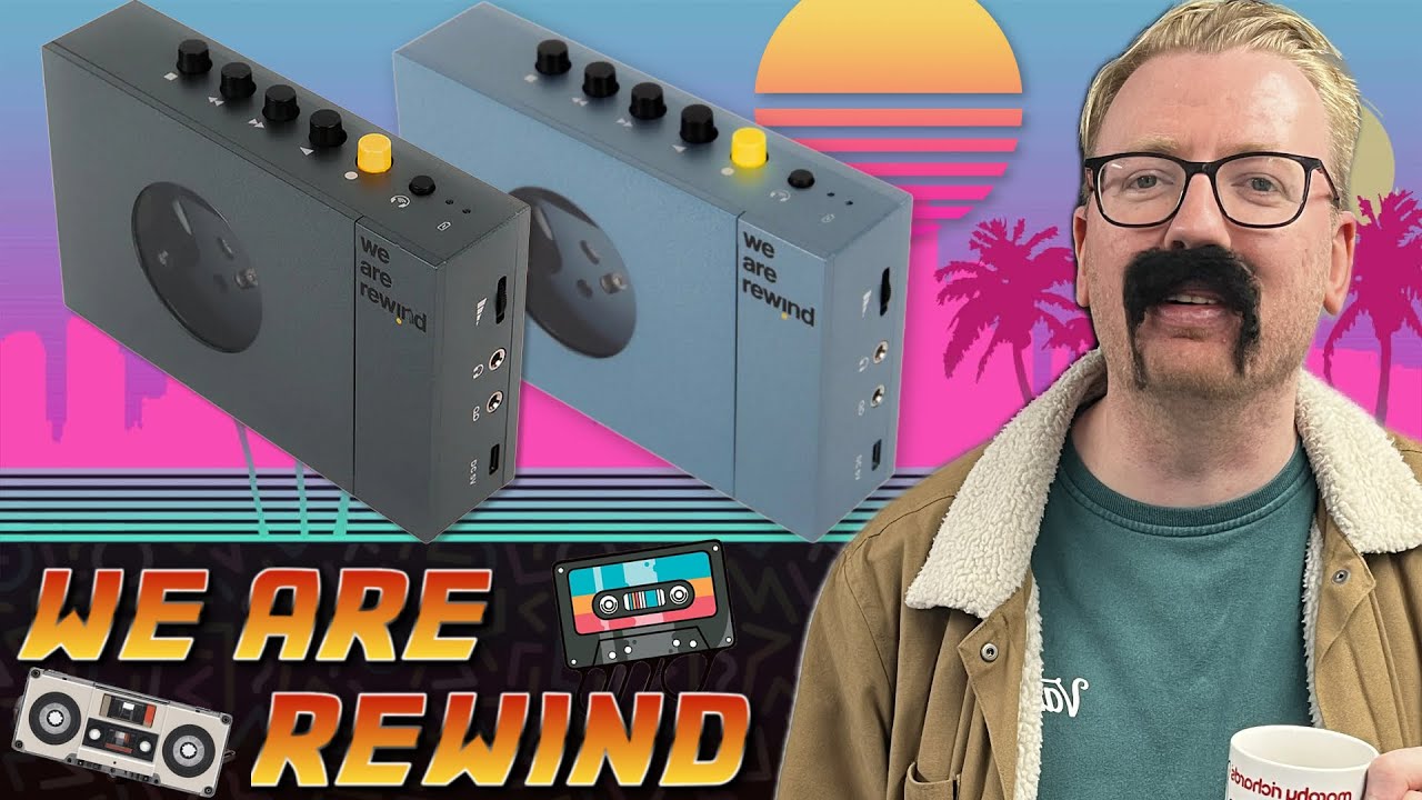 IS CASSETTE COMING BACK?? | We Are Rewind Wireless Cassette Player Overview