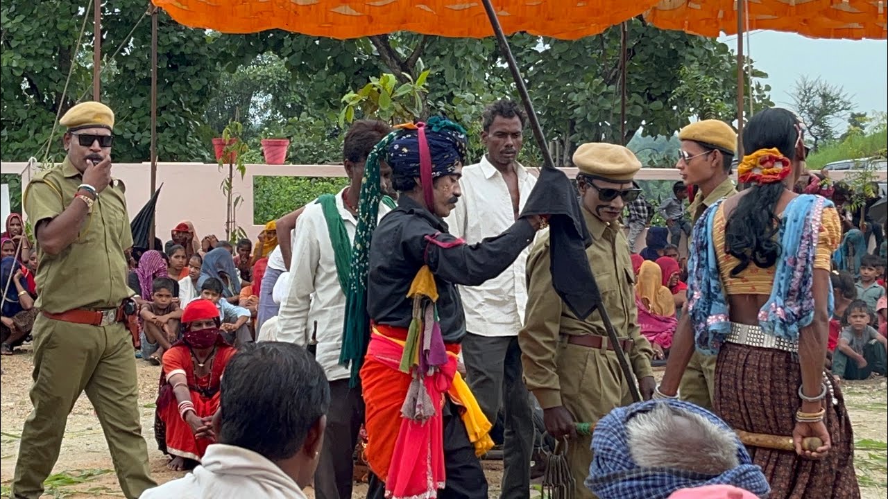 कालूकिर और पुलिस का ज़बरदस्त खेल,मंगलवाड बिलौदा की प्रसिद्ध गवरी ! Narayanpura gavri ! Udaipur gavri