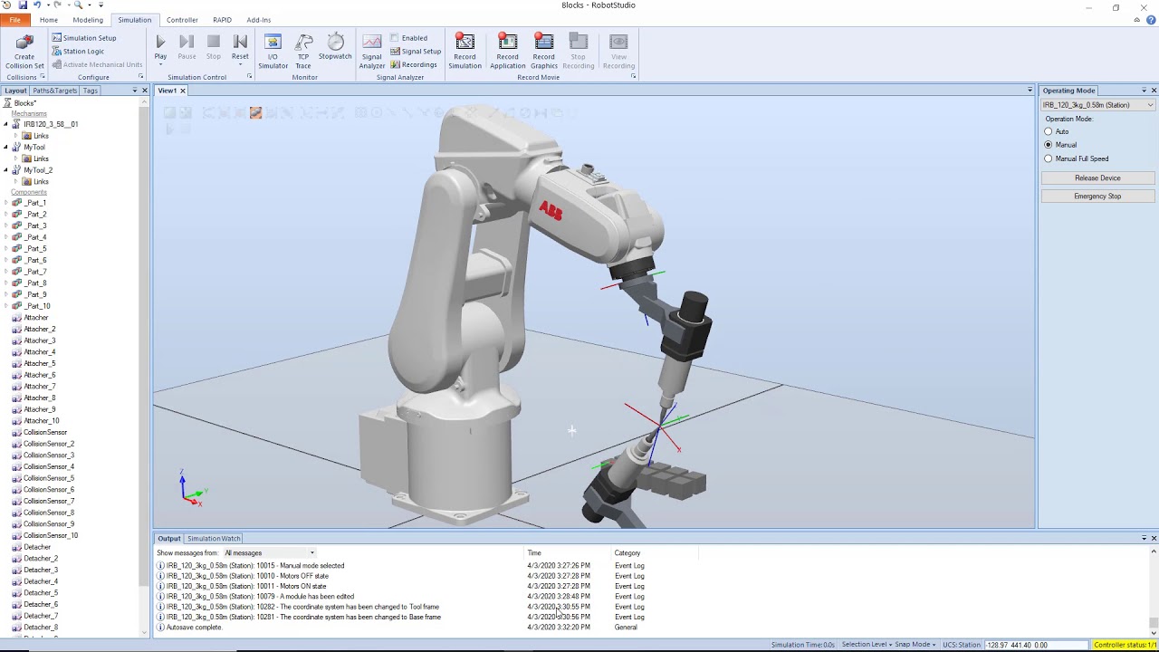 ABB Tool Data